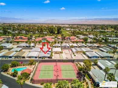 This 2bed,2bath fully furnished 1120 sq ft home located in El on Tahquitz Creek Golf Resort in California - for sale on GolfHomes.com, golf home, golf lot