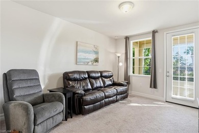 Original owner 2014-built, solid concrete-constructed townhome on Palmira Golf and Country Club in Florida - for sale on GolfHomes.com, golf home, golf lot