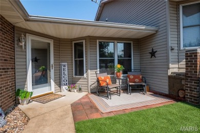 Enjoy easy, one-level living in this beautifully maintained on Terre Du Lac Golf and Country Club in Missouri - for sale on GolfHomes.com, golf home, golf lot
