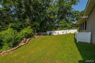 Enjoy easy, one-level living in this beautifully maintained on Terre Du Lac Golf and Country Club in Missouri - for sale on GolfHomes.com, golf home, golf lot