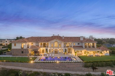 Impeccably renovated Mediterranean-style estate situated in the on Calabasas Golf and Country Club in California - for sale on GolfHomes.com, golf home, golf lot