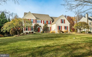 This exquisite 5-bedroom home seamlessly blends luxury and on Kimberton Golf Club in Pennsylvania - for sale on GolfHomes.com, golf home, golf lot