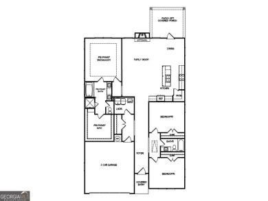 The Saxton III plan built by MyHome Communities. Quick Move-In! on Harbor Club Golf and Country Club in Georgia - for sale on GolfHomes.com, golf home, golf lot