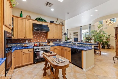 Warm and inviting, this single-level Columbia townhome is on The Country Club At DC Ranch in Arizona - for sale on GolfHomes.com, golf home, golf lot