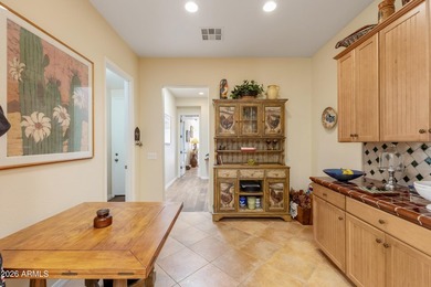 Warm and inviting, this single-level Columbia townhome is on The Country Club At DC Ranch in Arizona - for sale on GolfHomes.com, golf home, golf lot