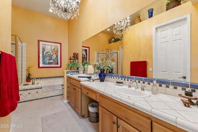 Warm and inviting, this single-level Columbia townhome is on The Country Club At DC Ranch in Arizona - for sale on GolfHomes.com, golf home, golf lot