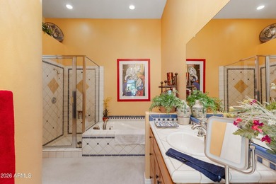 Warm and inviting, this single-level Columbia townhome is on The Country Club At DC Ranch in Arizona - for sale on GolfHomes.com, golf home, golf lot