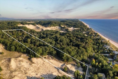 Unparalleled Lake Michigan views await on this 4-acre Driftwood on Benona Shores Golf Course in Michigan - for sale on GolfHomes.com, golf home, golf lot