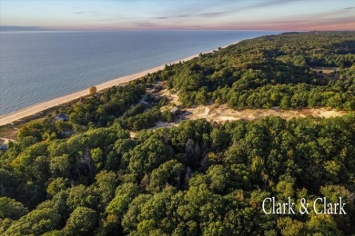 Unparalleled Lake Michigan views await on this 4-acre Driftwood on Benona Shores Golf Course in Michigan - for sale on GolfHomes.com, golf home, golf lot