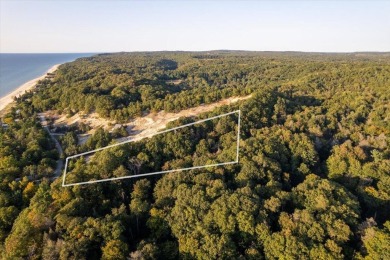 Unparalleled Lake Michigan views await on this 4-acre Driftwood on Benona Shores Golf Course in Michigan - for sale on GolfHomes.com, golf home, golf lot