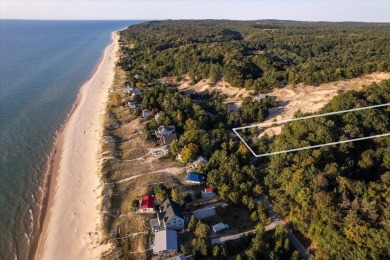 Unparalleled Lake Michigan views await on this 4-acre Driftwood on Benona Shores Golf Course in Michigan - for sale on GolfHomes.com, golf home, golf lot