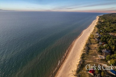 Unparalleled Lake Michigan views await on this 4-acre Driftwood on Benona Shores Golf Course in Michigan - for sale on GolfHomes.com, golf home, golf lot