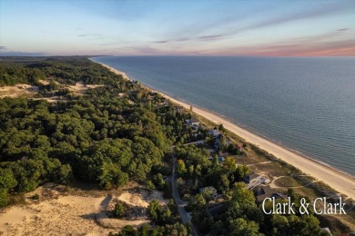 Unparalleled Lake Michigan views await on this 4-acre Driftwood on Benona Shores Golf Course in Michigan - for sale on GolfHomes.com, golf home, golf lot