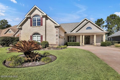 Quality and beauty combine in this elegant home located in the on Compass Pointe Golf Course in North Carolina - for sale on GolfHomes.com, golf home, golf lot