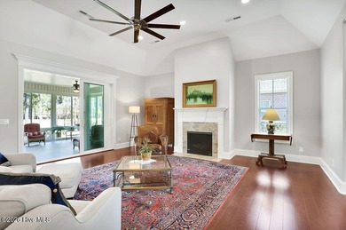 Quality and beauty combine in this elegant home located in the on Compass Pointe Golf Course in North Carolina - for sale on GolfHomes.com, golf home, golf lot