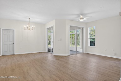 Low maintenance living in sunny St Augustine! Ground floor end on St. Augustine Shores Golf Club in Florida - for sale on GolfHomes.com, golf home, golf lot