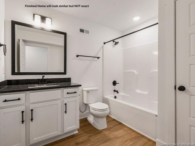 Schuler Homes' Independence Floor plan on a finished WALKOUT on Covered Bridge Golf Club in Indiana - for sale on GolfHomes.com, golf home, golf lot