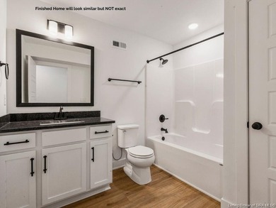 Schuler Homes' Independence Floor plan on a finished WALKOUT on Covered Bridge Golf Club in Indiana - for sale on GolfHomes.com, golf home, golf lot