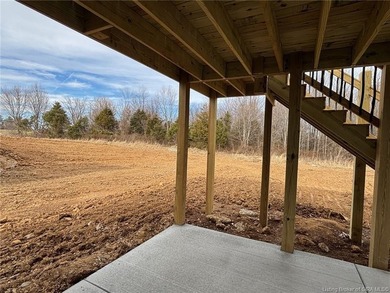 Schuler Homes' Independence Floor plan on a finished WALKOUT on Covered Bridge Golf Club in Indiana - for sale on GolfHomes.com, golf home, golf lot