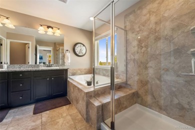 Welcome to this stunning two-story home in the highly on Plum Creek Golf and Country Club in Colorado - for sale on GolfHomes.com, golf home, golf lot
