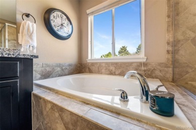 Welcome to this stunning two-story home in the highly on Plum Creek Golf and Country Club in Colorado - for sale on GolfHomes.com, golf home, golf lot
