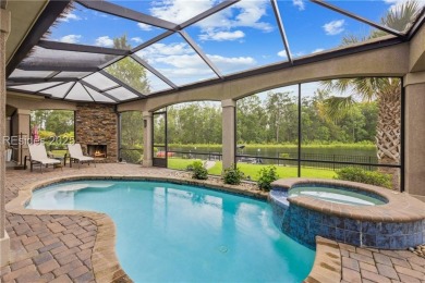 Located on one of Hampton Lake's most sought-after streets, this on Hampton Hall Club in South Carolina - for sale on GolfHomes.com, golf home, golf lot