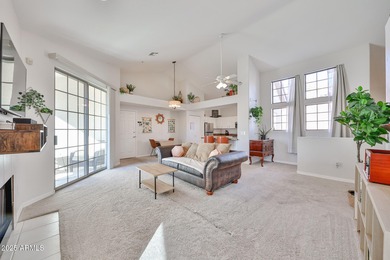 This lovely 2 bedroom, 2 bath townhome with an open layout & on Palm Valley Golf Club  in Arizona - for sale on GolfHomes.com, golf home, golf lot