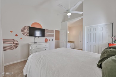 This lovely 2 bedroom, 2 bath townhome with an open layout & on Palm Valley Golf Club  in Arizona - for sale on GolfHomes.com, golf home, golf lot