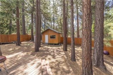 Nestled among the trees in Moonridge, this charming cabin is on Big Bear Mountain Ski and Golf Resort in California - for sale on GolfHomes.com, golf home, golf lot