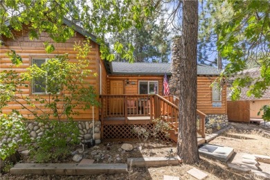 Nestled among the trees in Moonridge, this charming cabin is on Big Bear Mountain Ski and Golf Resort in California - for sale on GolfHomes.com, golf home, golf lot