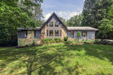 Beautiful home nestled among mature trees giving just enough on Emory Golf and Country Club in Tennessee - for sale on GolfHomes.com, golf home, golf lot
