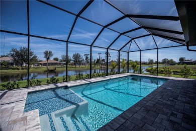 ***TIP LOT WATERFRONT Custom 2024 Fiora built POOL home is on Rotonda Golf and Country Club - Long Marsh  in Florida - for sale on GolfHomes.com, golf home, golf lot