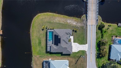 ***TIP LOT WATERFRONT Custom 2024 Fiora built POOL home is on Rotonda Golf and Country Club - Long Marsh  in Florida - for sale on GolfHomes.com, golf home, golf lot