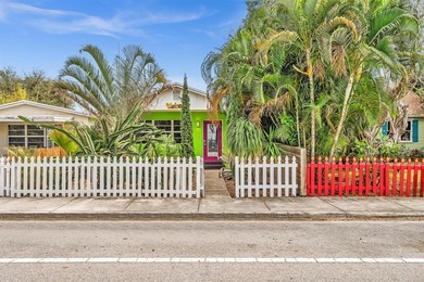 Welcome to your slice of Old Florida charm! This quaint concrete on Lake Worth Municipal Golf Course in Florida - for sale on GolfHomes.com, golf home, golf lot