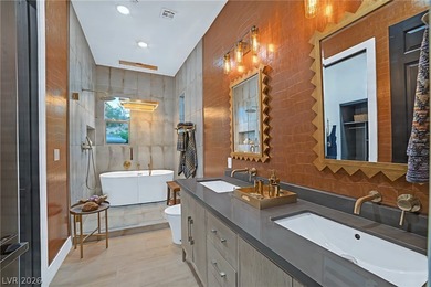 Luxuriate in the only 4000 sq ft SINGLE STORY Lake Las Vegas on Reflection Bay Golf Club in Nevada - for sale on GolfHomes.com, golf home, golf lot