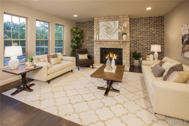 Fischer and Frichtel proudly present luxury new home on Country Club of St Albans in Missouri - for sale on GolfHomes.com, golf home, golf lot