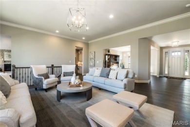 Fischer and Frichtel proudly present luxury new home on Country Club of St Albans in Missouri - for sale on GolfHomes.com, golf home, golf lot