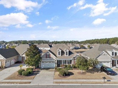 This STUNNING Bill Clark built home shows quality architecture on Ocean Ridge Plantation in North Carolina - for sale on GolfHomes.com, golf home, golf lot