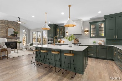 Fischer and Frichtel proudly present luxury new home on Country Club of St Albans in Missouri - for sale on GolfHomes.com, golf home, golf lot