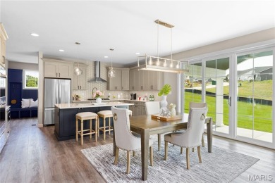 Fischer and Frichtel proudly present luxury new home on Country Club of St Albans in Missouri - for sale on GolfHomes.com, golf home, golf lot