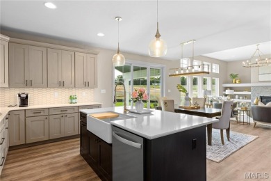 Fischer and Frichtel proudly present luxury new home on Country Club of St Albans in Missouri - for sale on GolfHomes.com, golf home, golf lot