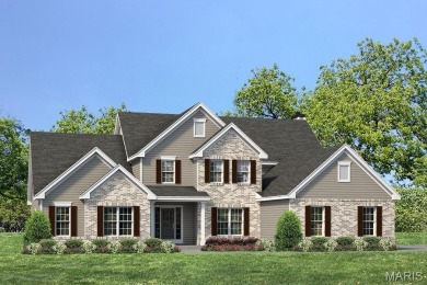 Fischer and Frichtel proudly present luxury new home on Country Club of St Albans in Missouri - for sale on GolfHomes.com, golf home, golf lot