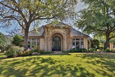 Stunning traditional home on the 17th fairway, built by Dick on Mira Vista Country Club in Texas - for sale on GolfHomes.com, golf home, golf lot