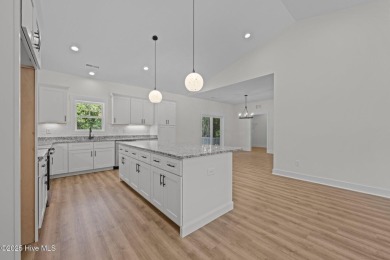 The Nautilus Floor Plan by Treweek Construction is a raised on Harbour Point Golf Club in North Carolina - for sale on GolfHomes.com, golf home, golf lot