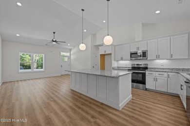 The Nautilus Floor Plan by Treweek Construction is a raised on Harbour Point Golf Club in North Carolina - for sale on GolfHomes.com, golf home, golf lot