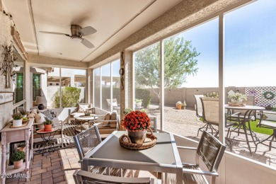 Custom lead glass entry sets the tone for this stunning duet on  in Arizona - for sale on GolfHomes.com, golf home, golf lot