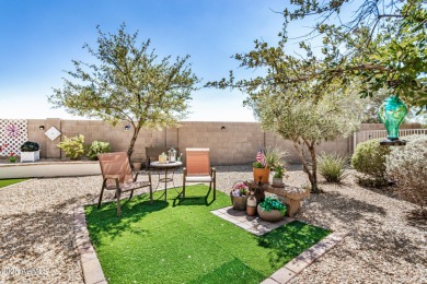 Custom lead glass entry sets the tone for this stunning duet on  in Arizona - for sale on GolfHomes.com, golf home, golf lot