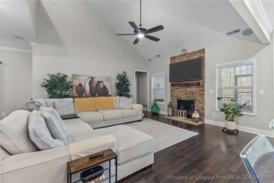 Welcome to this beautiful 4-bedroom, 3.5-bath home located in on Anderson Creek Golf Club in North Carolina - for sale on GolfHomes.com, golf home, golf lot