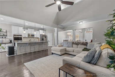 Welcome to this beautiful 4-bedroom, 3.5-bath home located in on Anderson Creek Golf Club in North Carolina - for sale on GolfHomes.com, golf home, golf lot