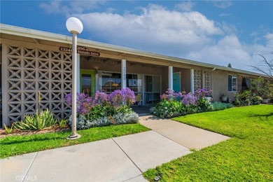 Welcome to this charming retro-inspired 1 bedroom, 1 bath home on Leisure World Seal Beach Golf Course in California - for sale on GolfHomes.com, golf home, golf lot